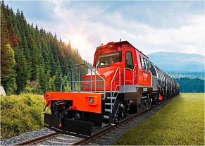 Shunting diesel locomotive. SDHL-550 